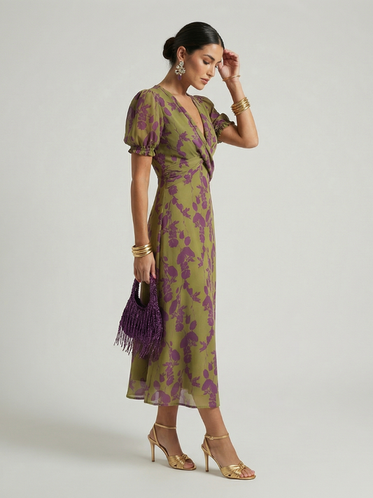 Virel midi dress