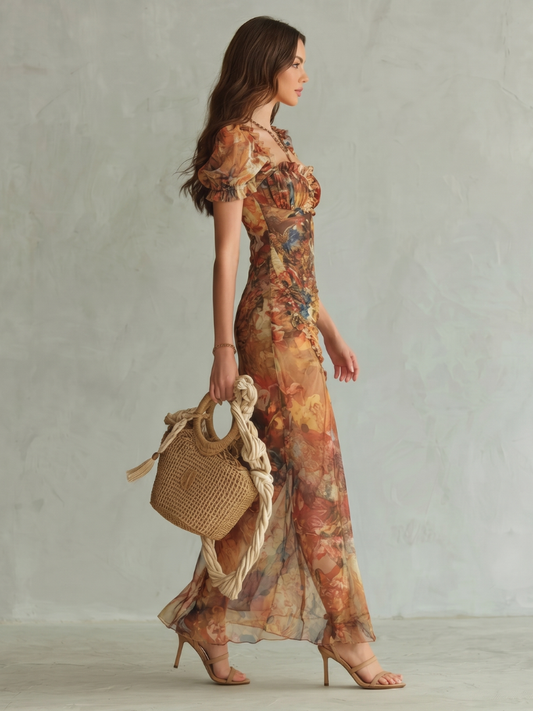 Ciel midi dress