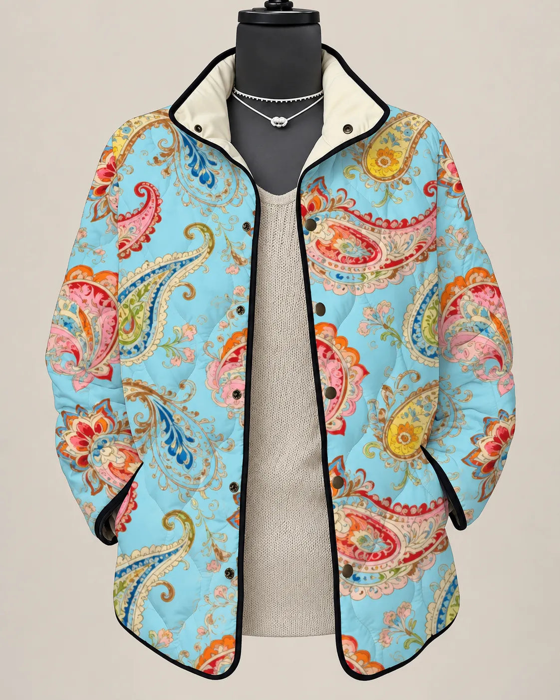 Juliette in Sky Paisley