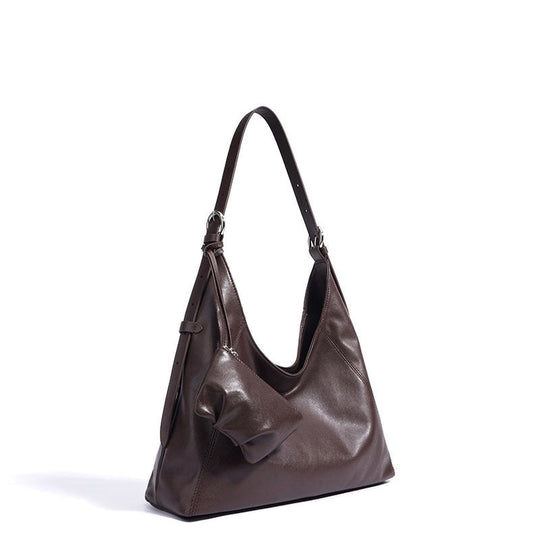 Women's Vertical Hobo Shoulder Bag