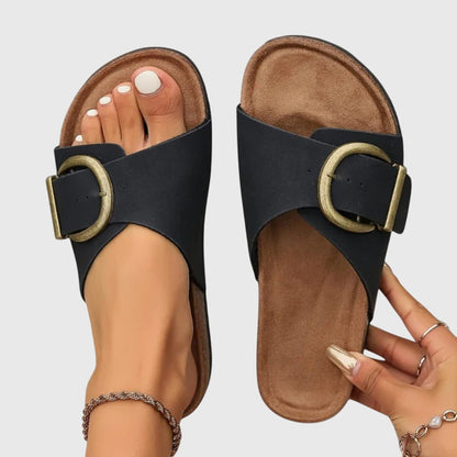 Women's Ergonomic Multi Strap Cushioned Sandals