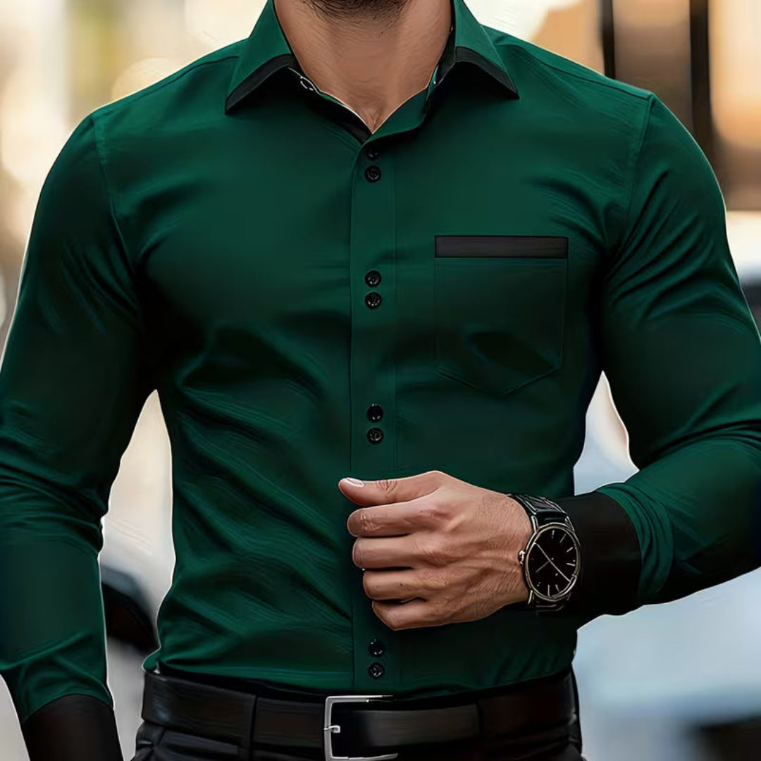 Gene | Classic Button Collared Fit Shirt