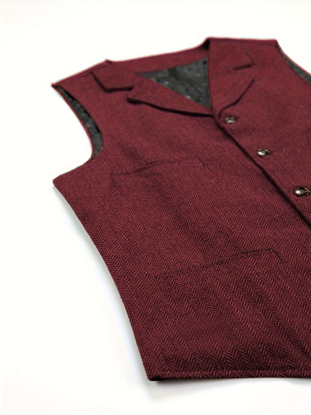 Miles | Heritage Herringbone Vest
