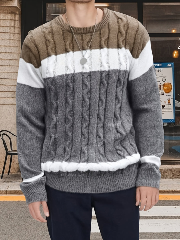 Spencer | Classic Cable-Knit Pullover