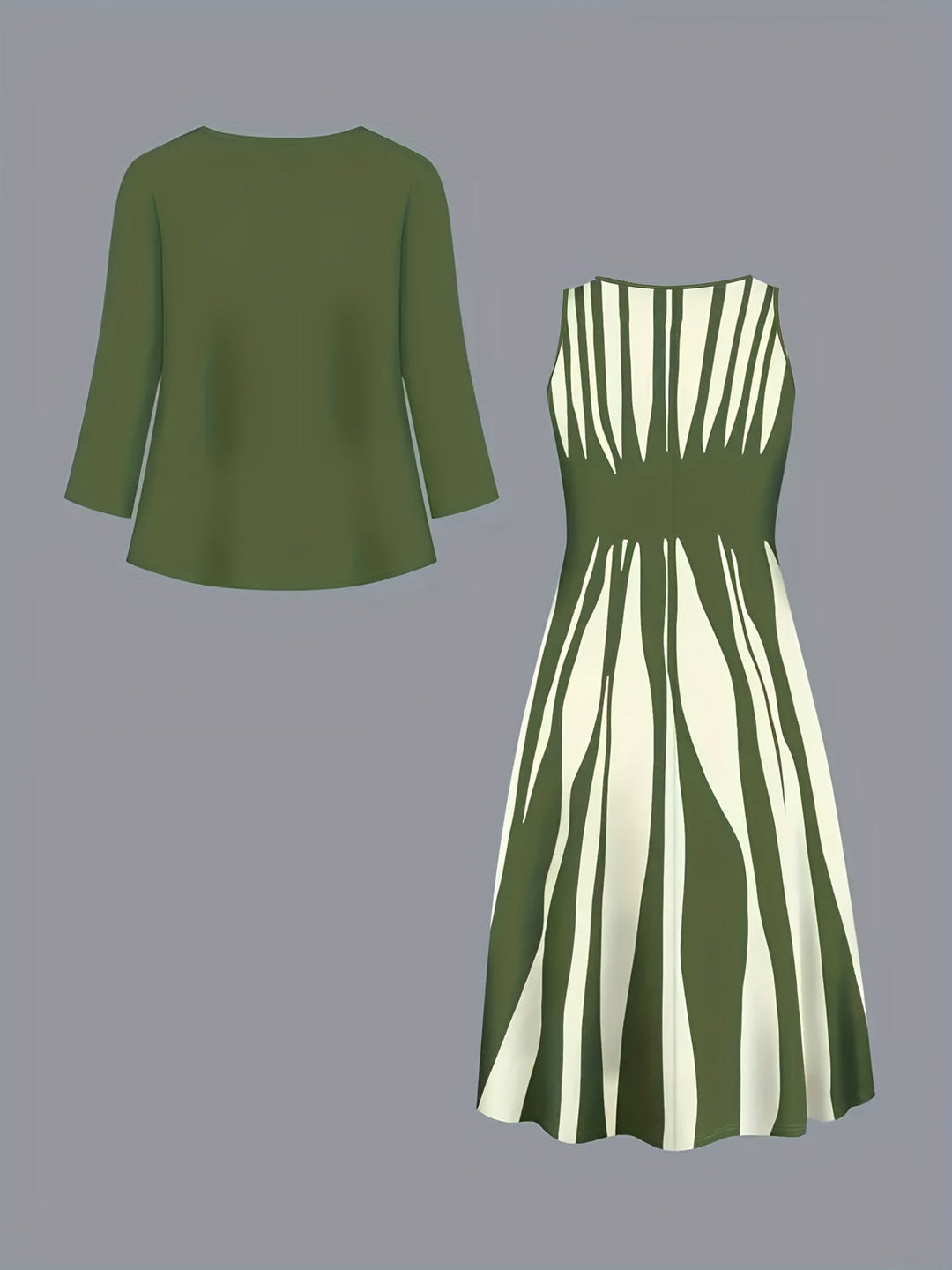 Amber | Two-Piece Elegant Dress Set