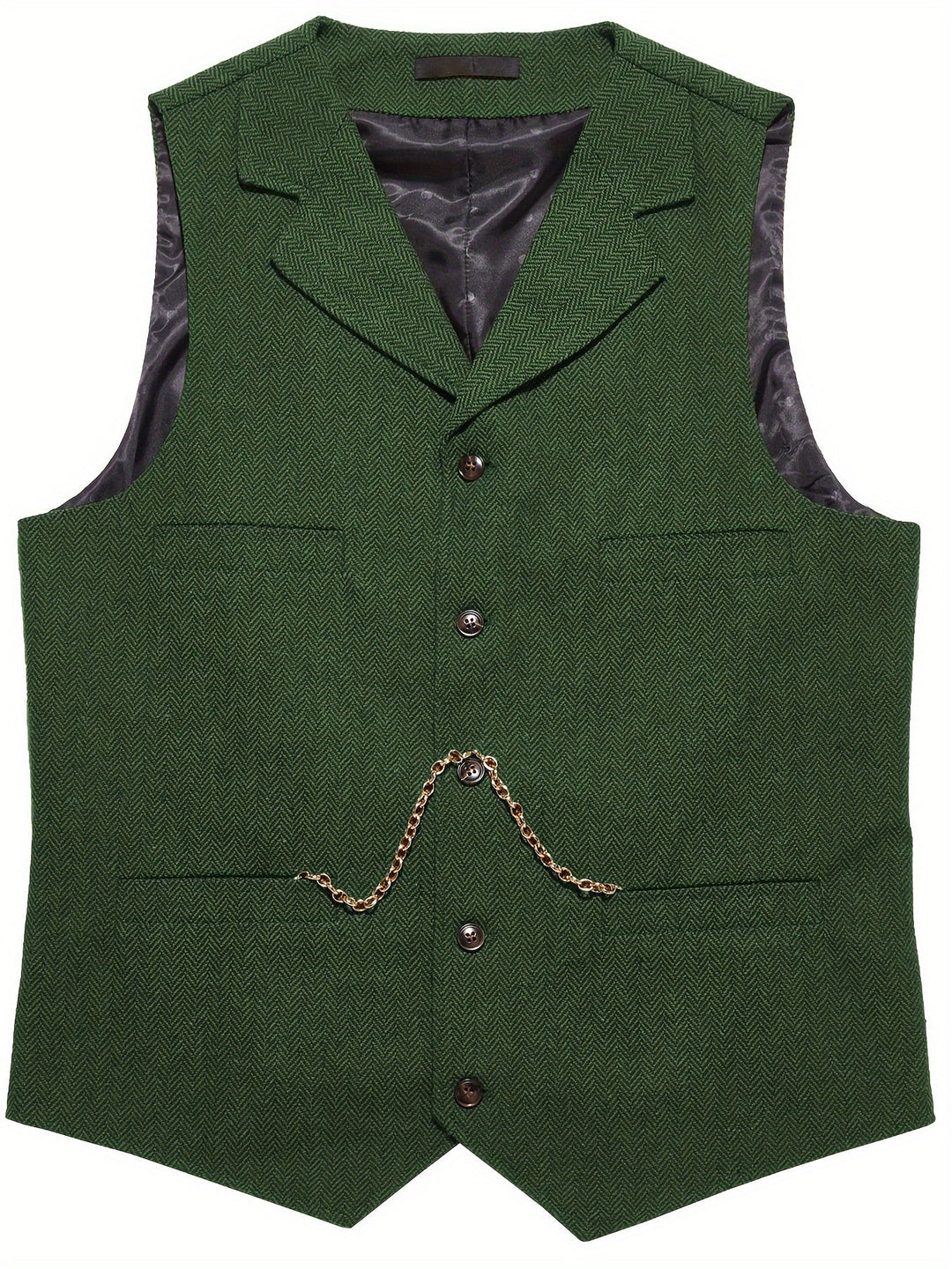 Quentin | Refined Herringbone Waistcoat