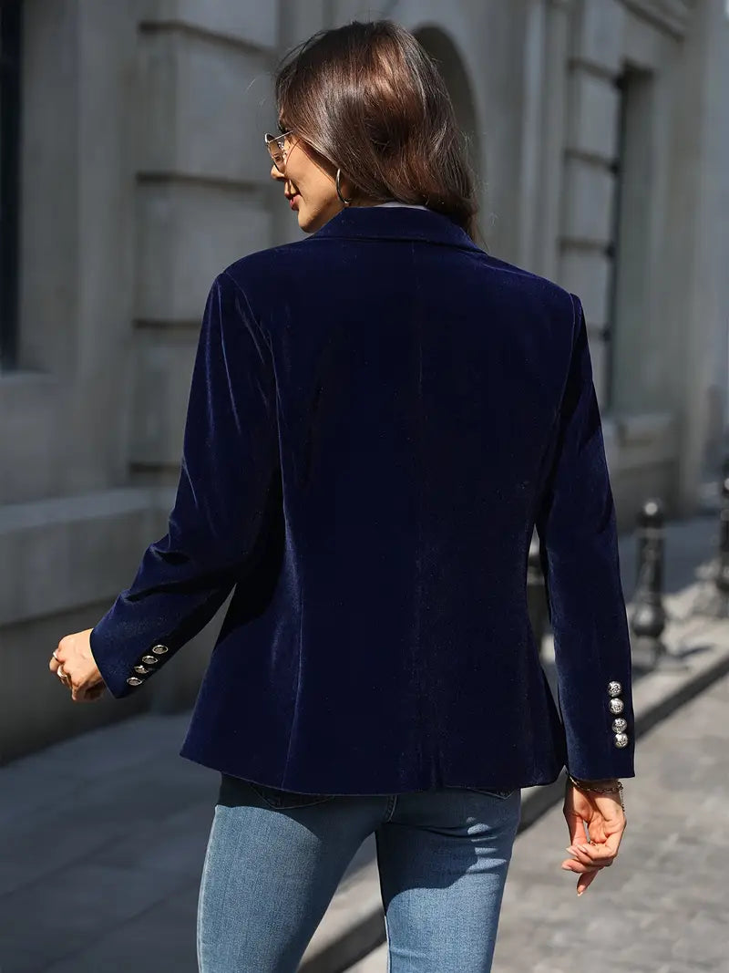 Candy | Elegant Velvet Blazer