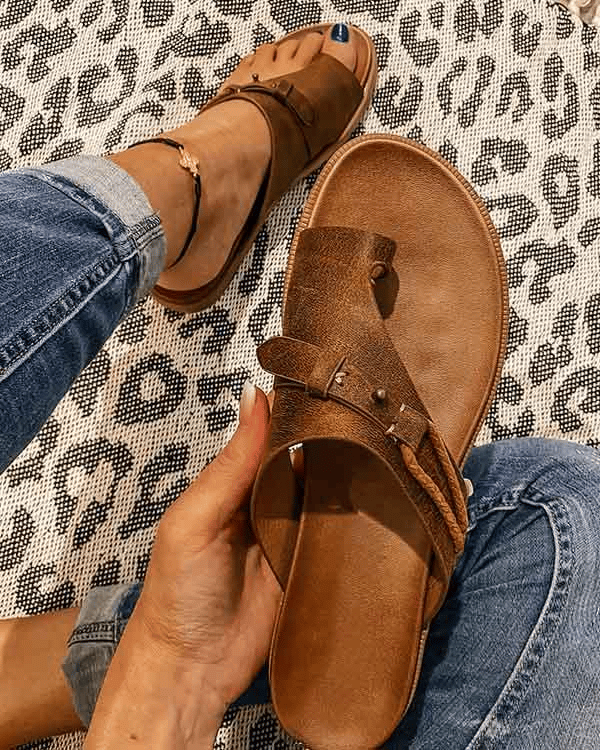 Women's Triple Arch Support Slip On Sandals