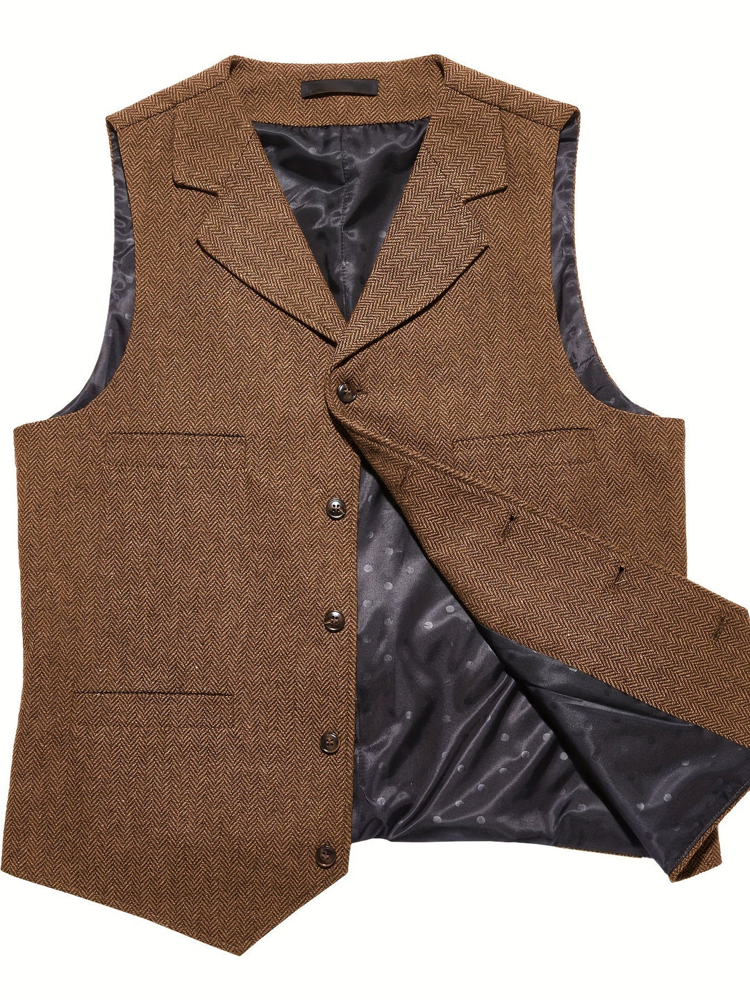 Quentin | Refined Herringbone Waistcoat