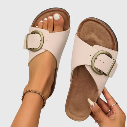 Women's Ergonomic Multi Strap Cushioned Sandals