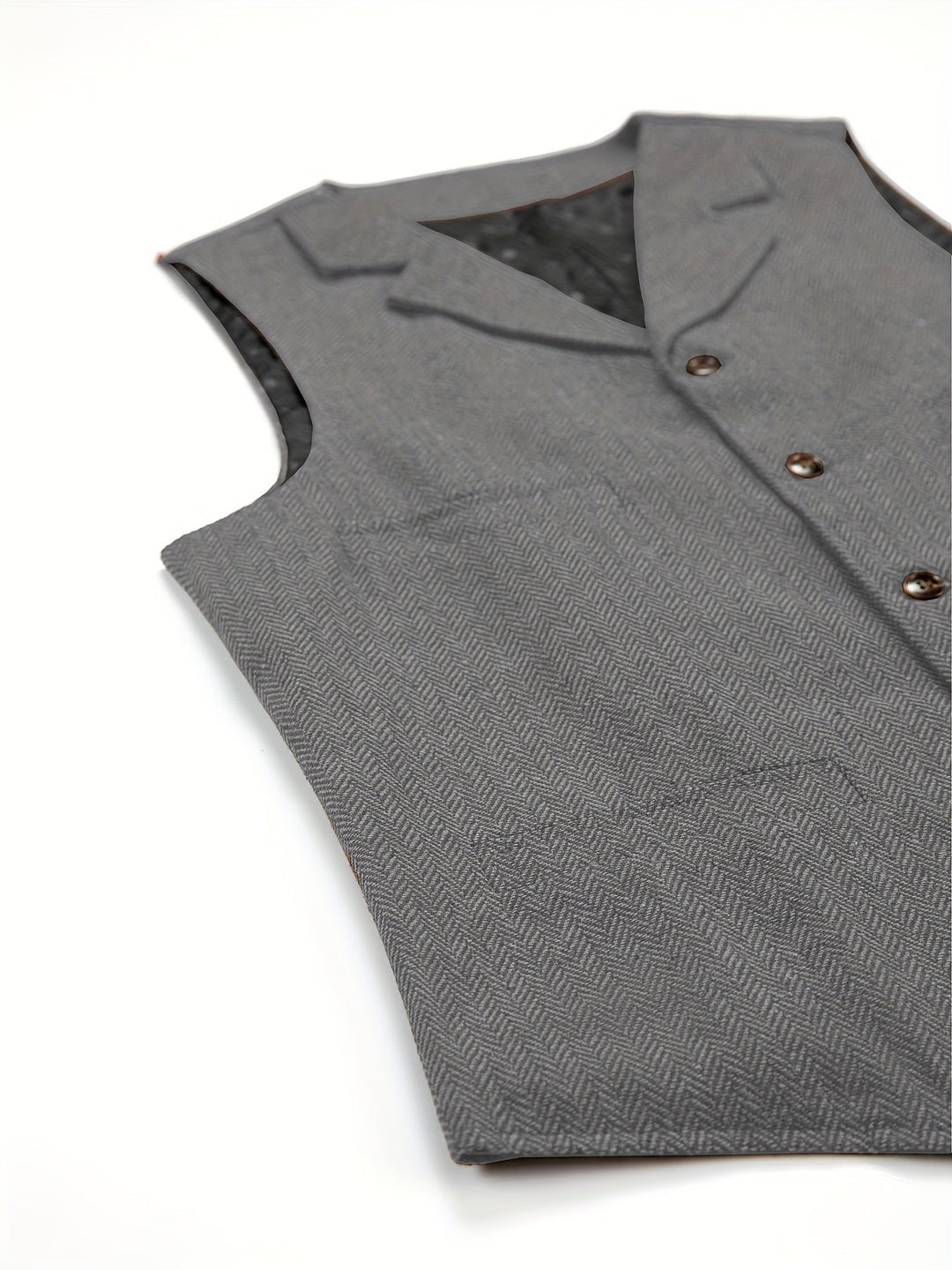 Miles | Heritage Herringbone Vest