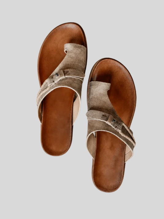 Women's Triple Arch Support Slip On Sandals