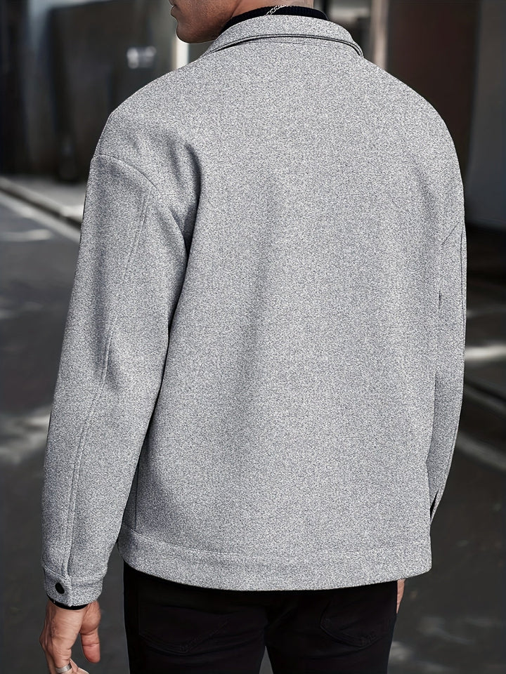 Darryl | Modern Snap-Button Jacket