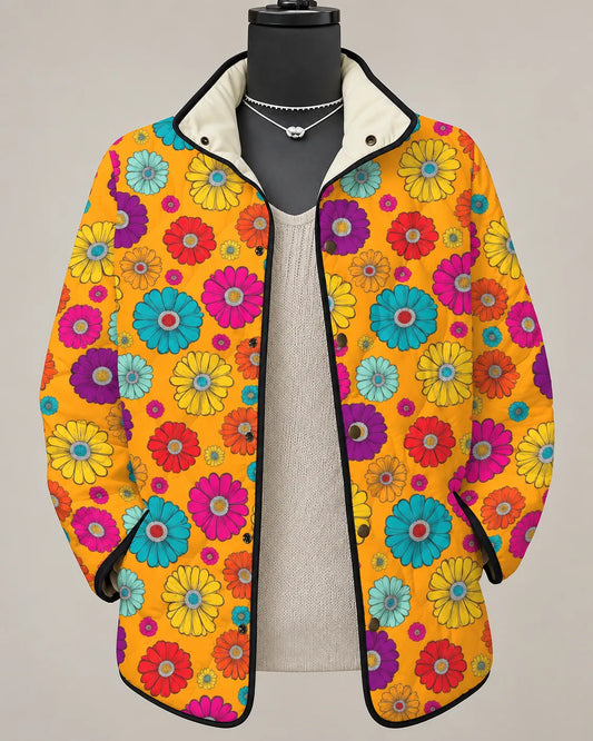 Marigold in Orange Floral