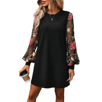 Nellie | Stylish Floral Sleeve Dress