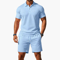 Justin | Premium Summer Polo & Shorts Set