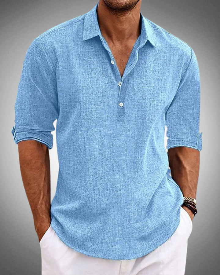 Javier | Refined Button-Front Classic Shirt