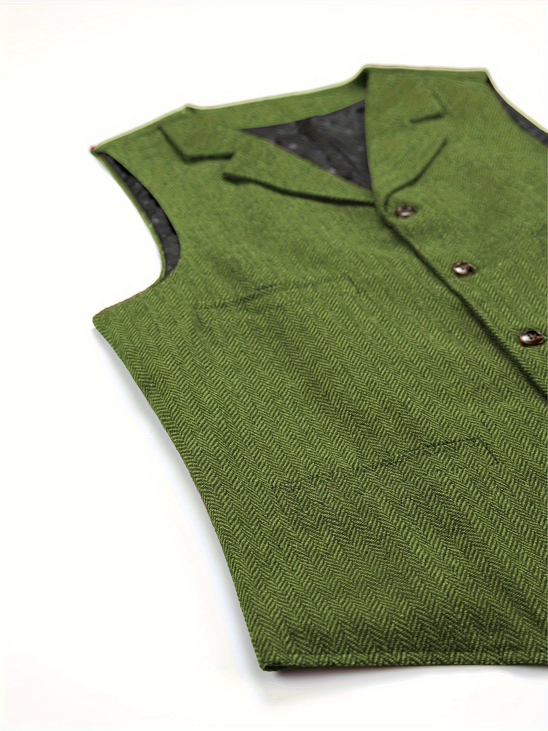 Miles | Heritage Herringbone Vest