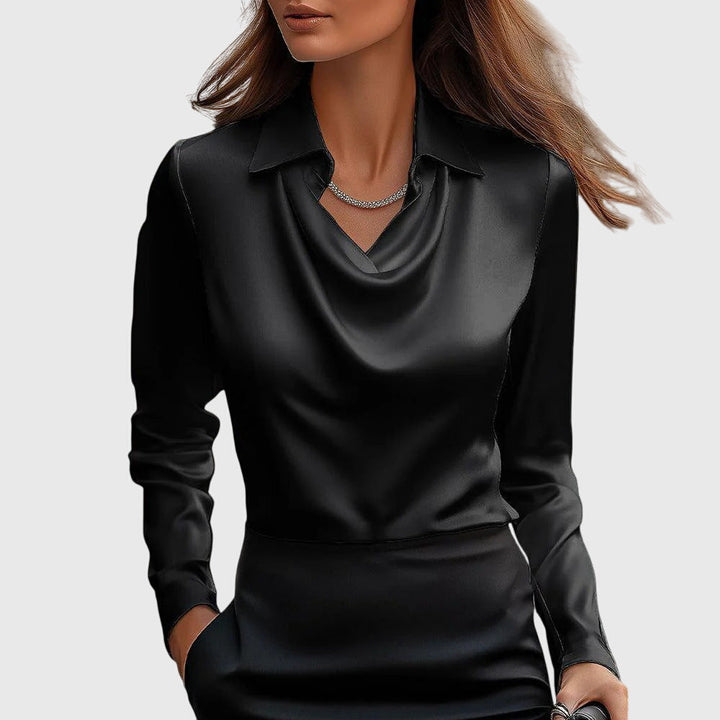 Juliana | Draped Elegant Blouse