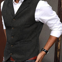 Quentin | Refined Herringbone Waistcoat