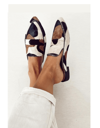 Louise | Chic Patterned Comfort Loafers
