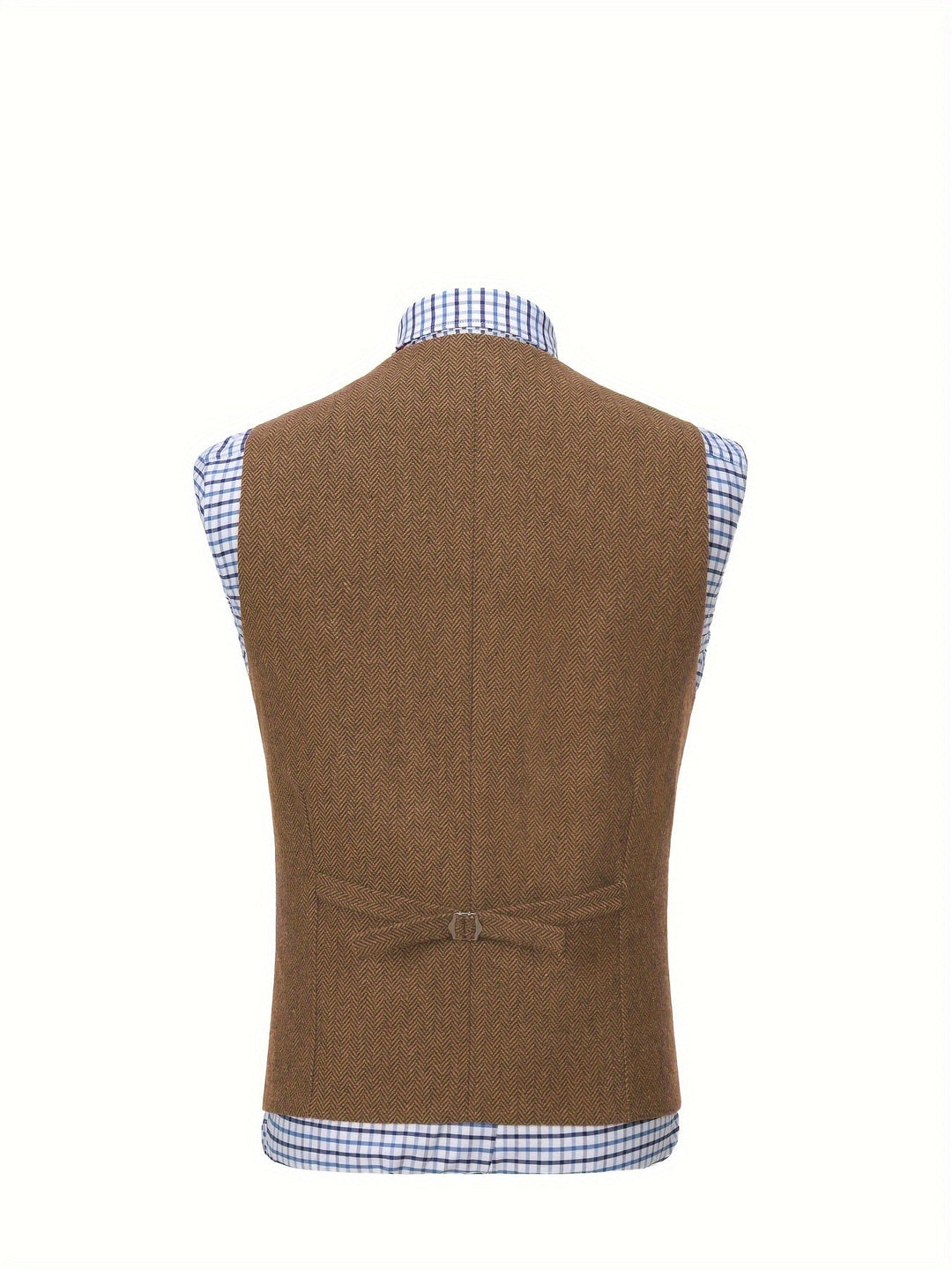 Miles | Heritage Herringbone Vest