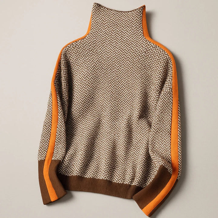 Zoey | High Neck Pullover Sweater
