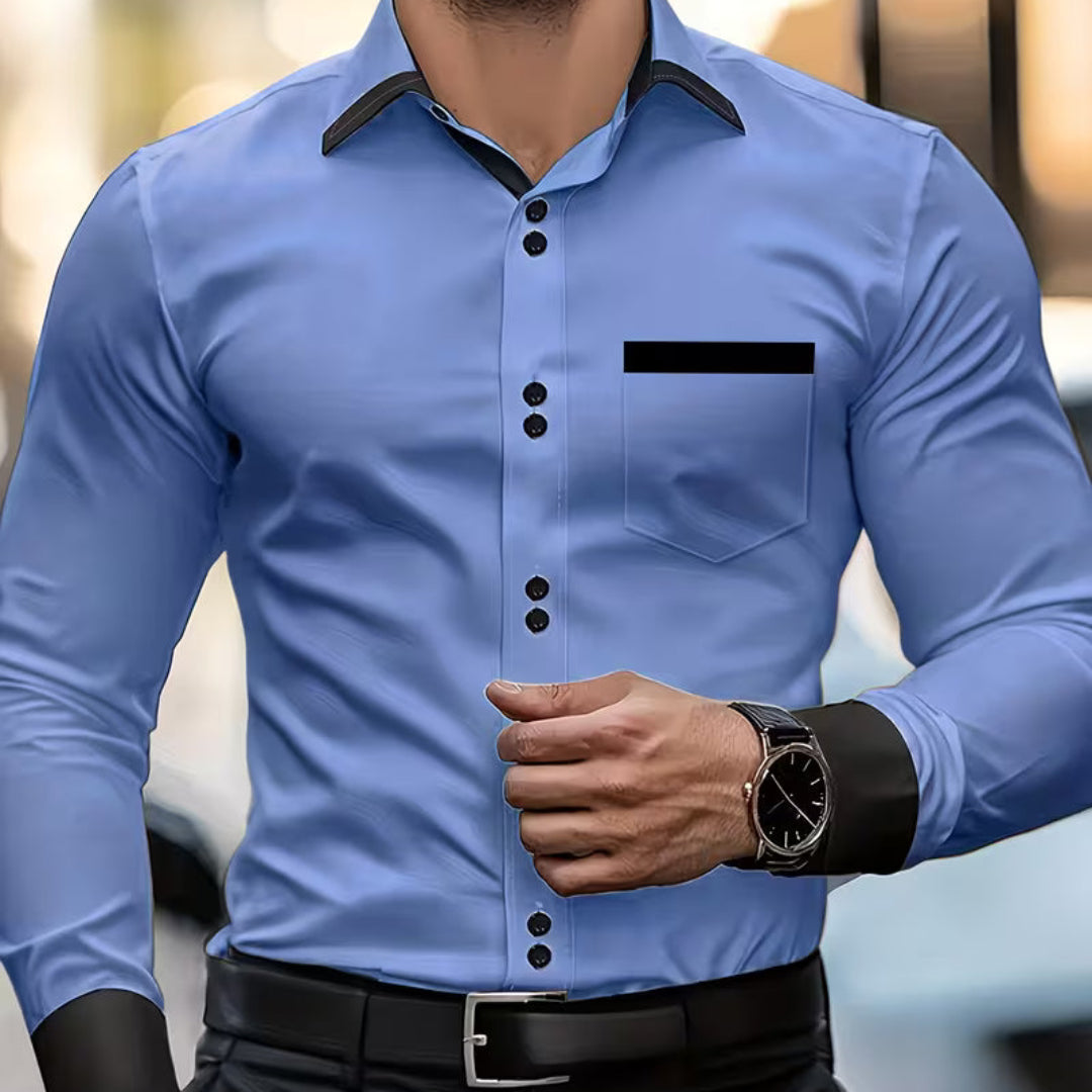 Gene | Classic Button Collared Fit Shirt