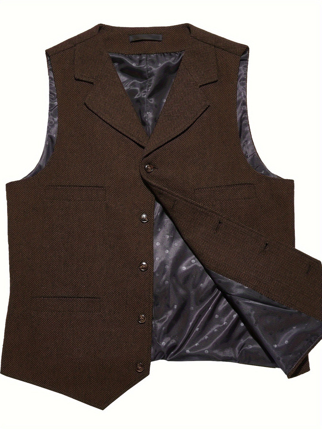 Quentin | Refined Herringbone Waistcoat