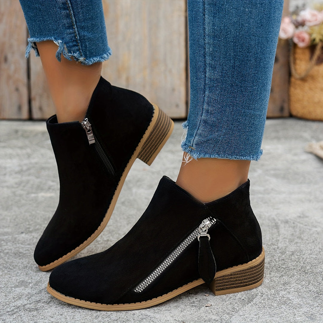Allison | Timeless Side-Zip Ankle Boots