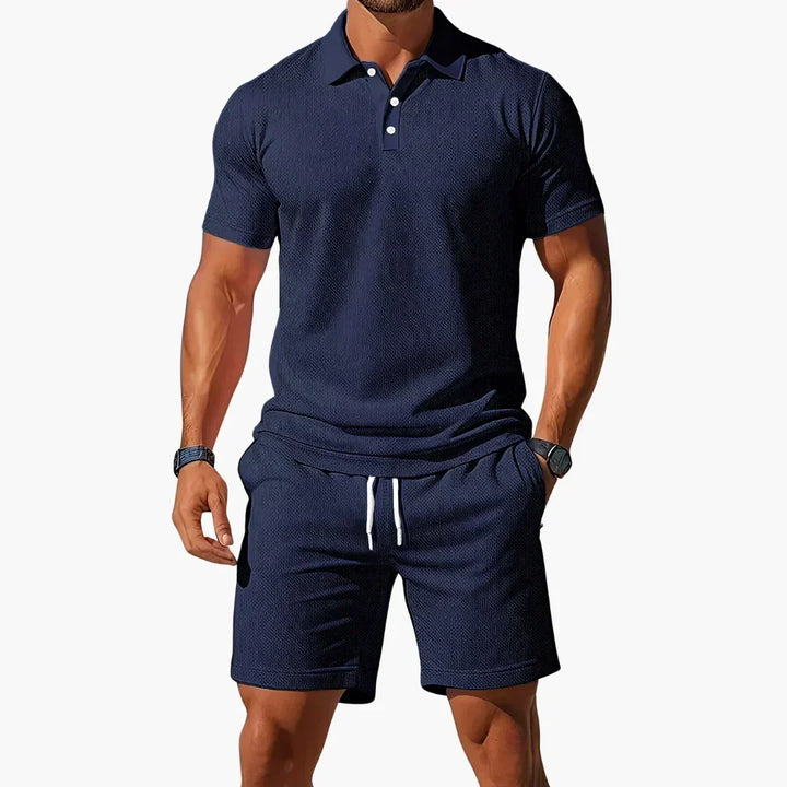 Justin | Premium Summer Polo &amp; Shorts Set