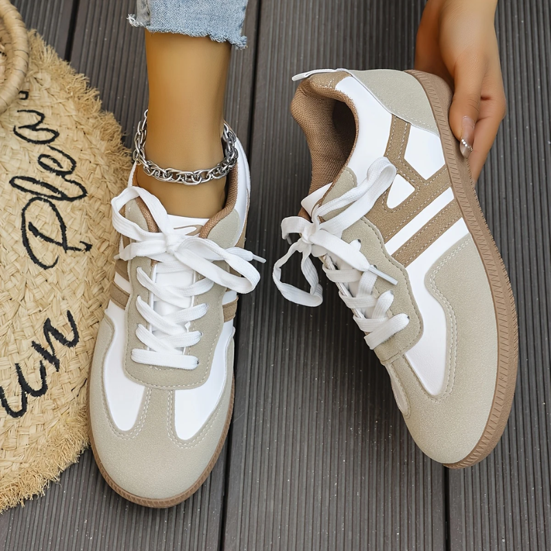 Laurel | Supportive Wide-Toe Sneakers