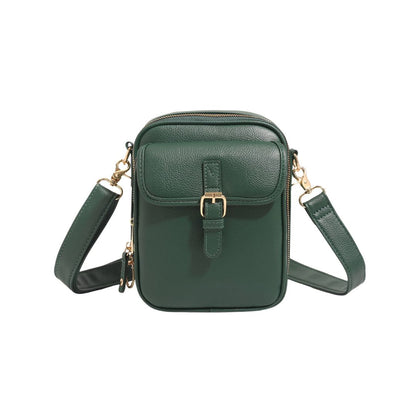 Women's Built-In Wallet Shoulder Bag