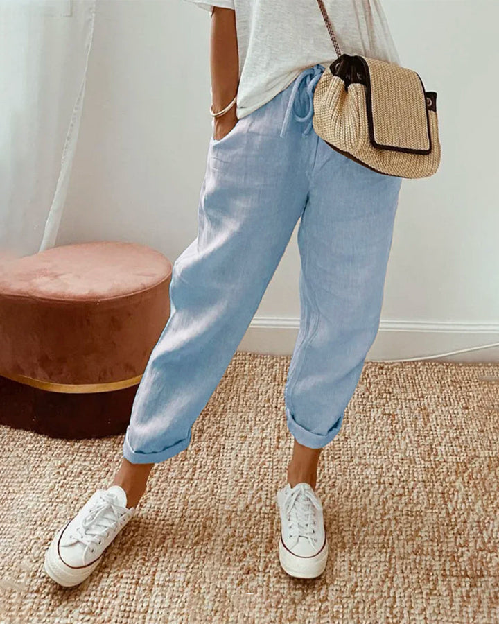 Remy | Linen Waistband Pants
