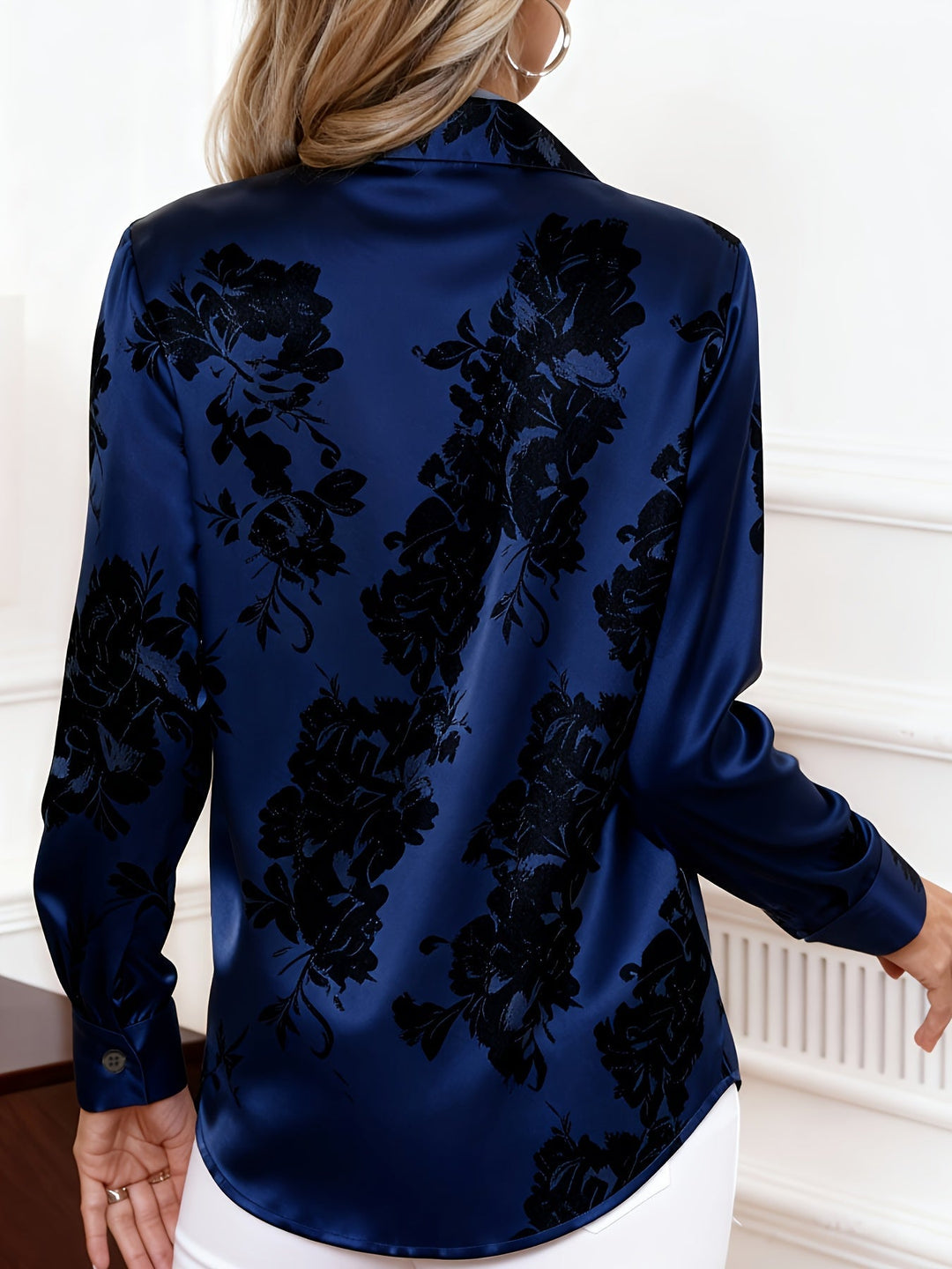 Janis | Floral Elegant Blouse