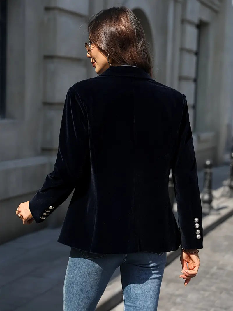 Candy | Elegant Velvet Blazer