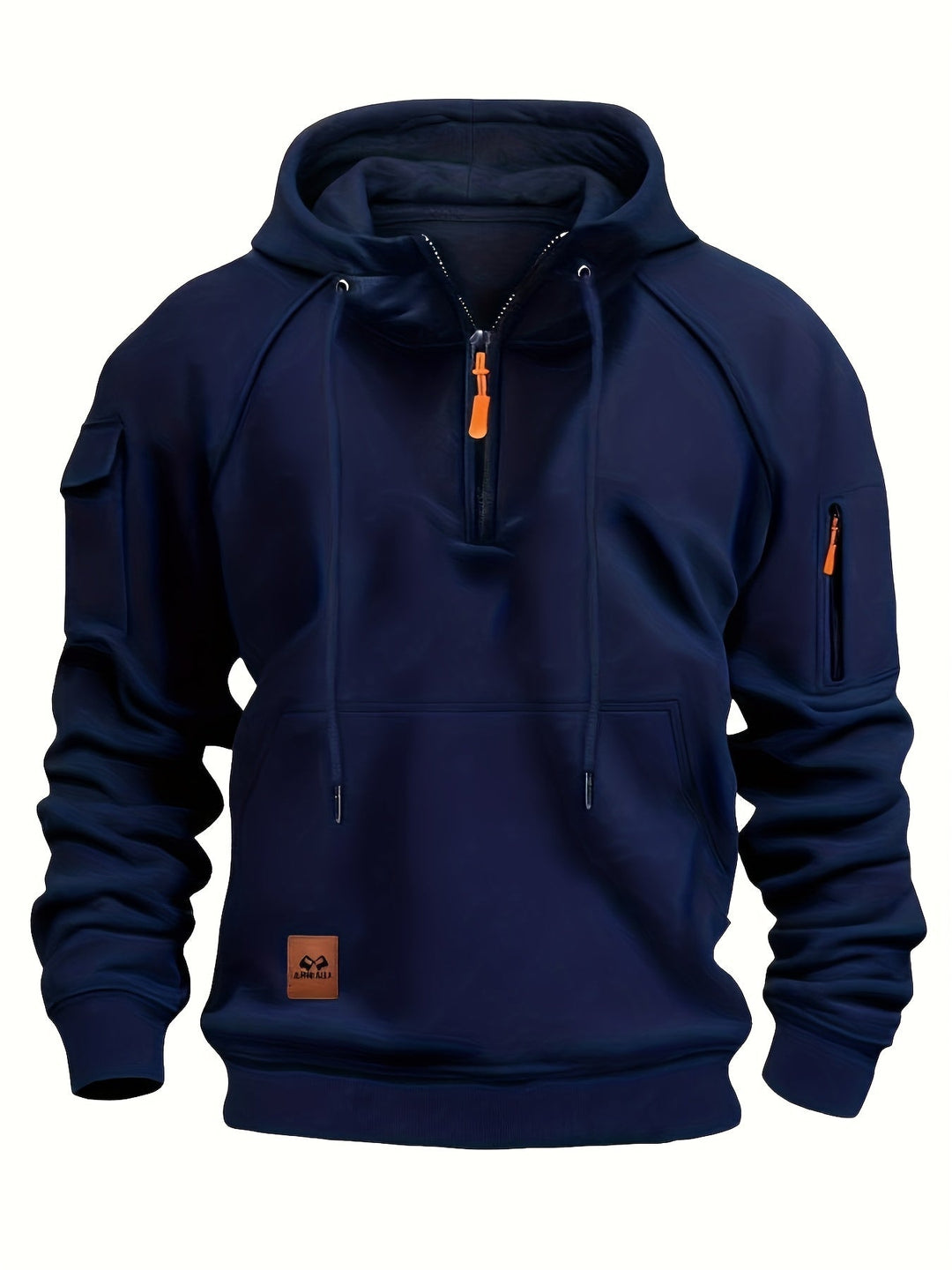 Vincent | Rugged Quarter-Zip Hoodie