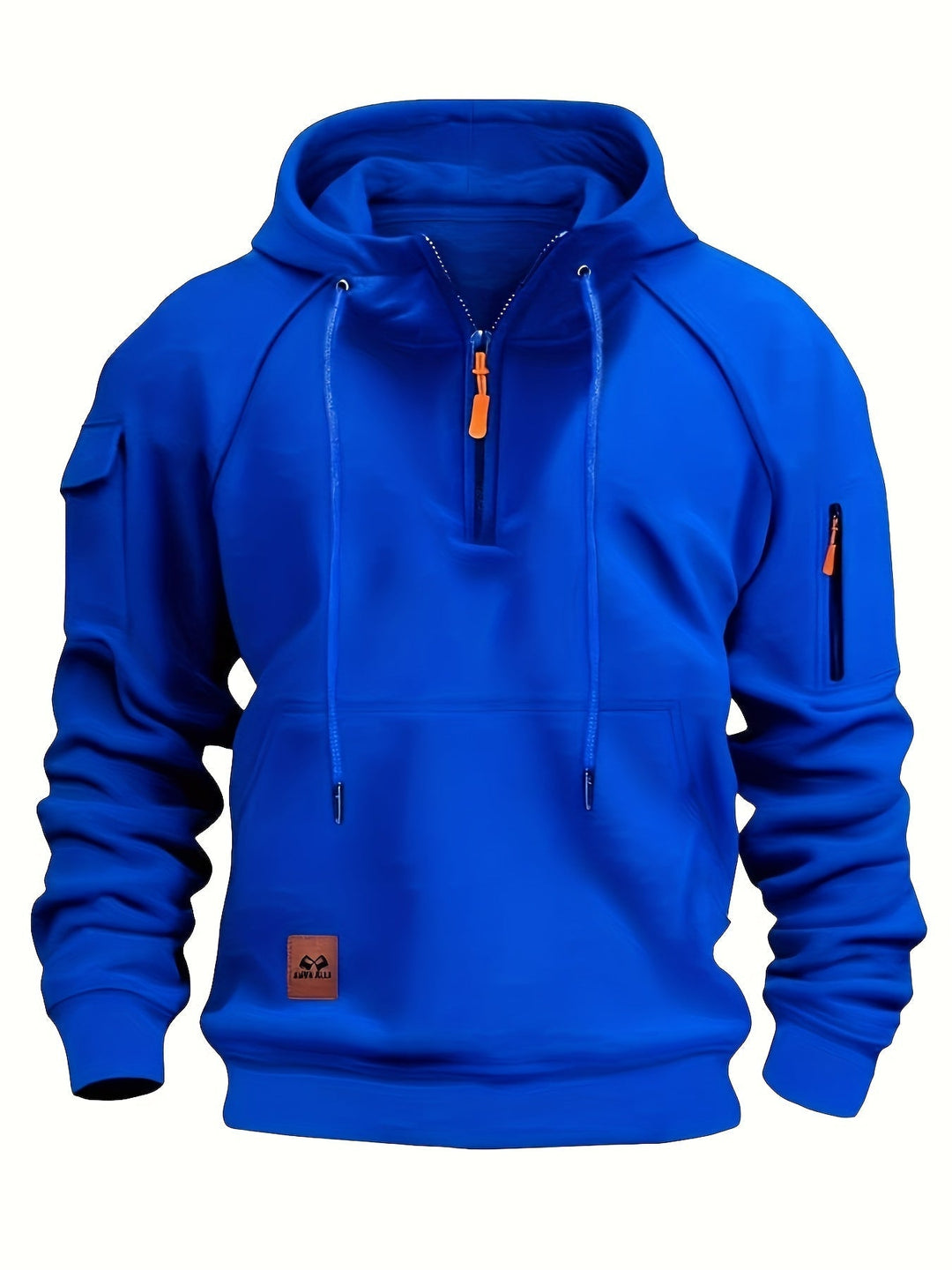 Vincent | Rugged Quarter-Zip Hoodie