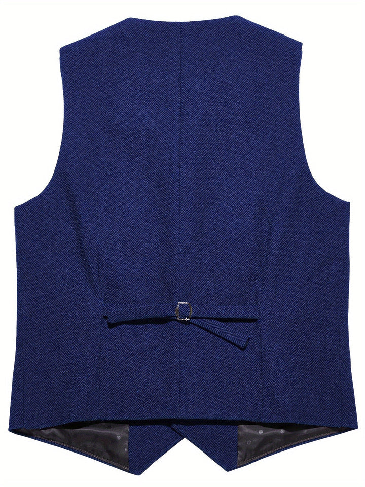Quentin | Refined Herringbone Waistcoat