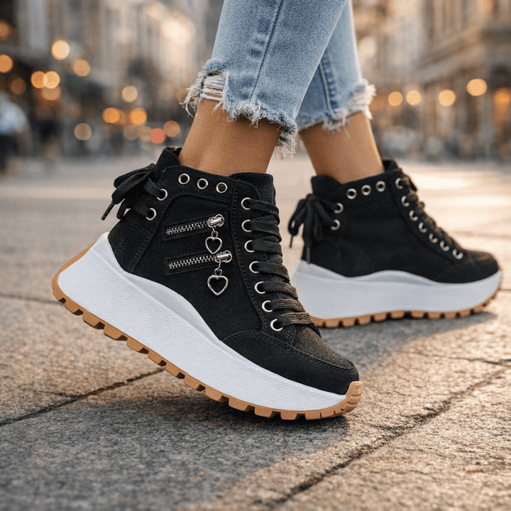 Autumn | Premium High Cut Lace Shoes