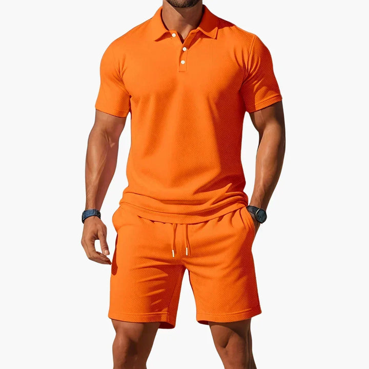 Justin | Premium Summer Polo &amp; Shorts Set