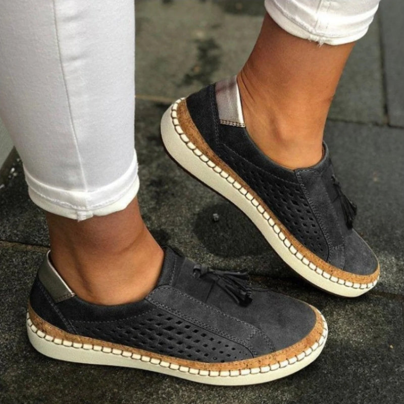 Women's Breathable Elastic Arch Support Slip On Shoes