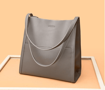 Women's Vertical Multi-Pocket Shoulder Bag