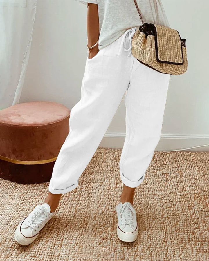 Remy | Linen Waistband Pants