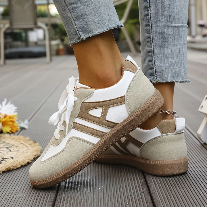 Laurel | Supportive Wide-Toe Sneakers