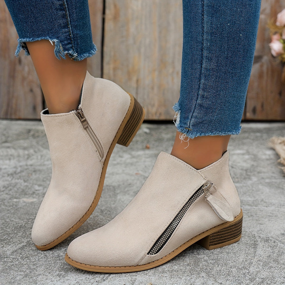 Allison | Timeless Side-Zip Ankle Boots