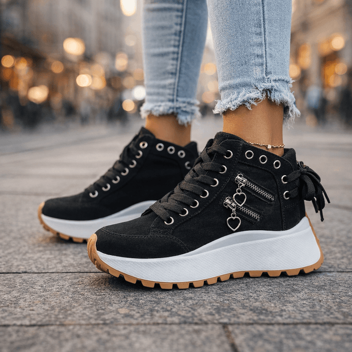 Autumn | Premium High Cut Lace Shoes