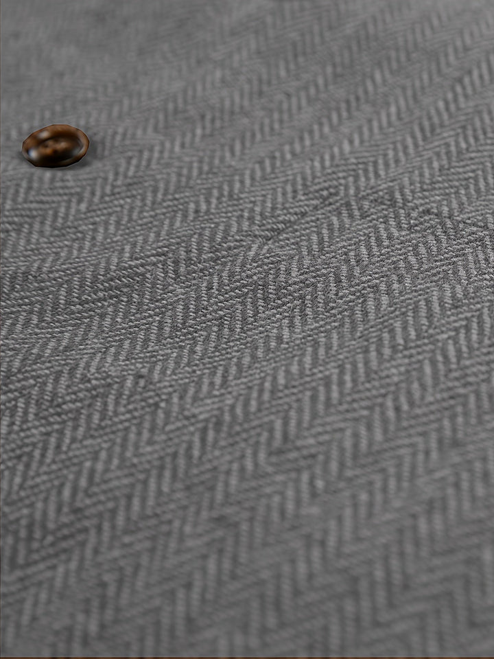 Miles | Heritage Herringbone Vest