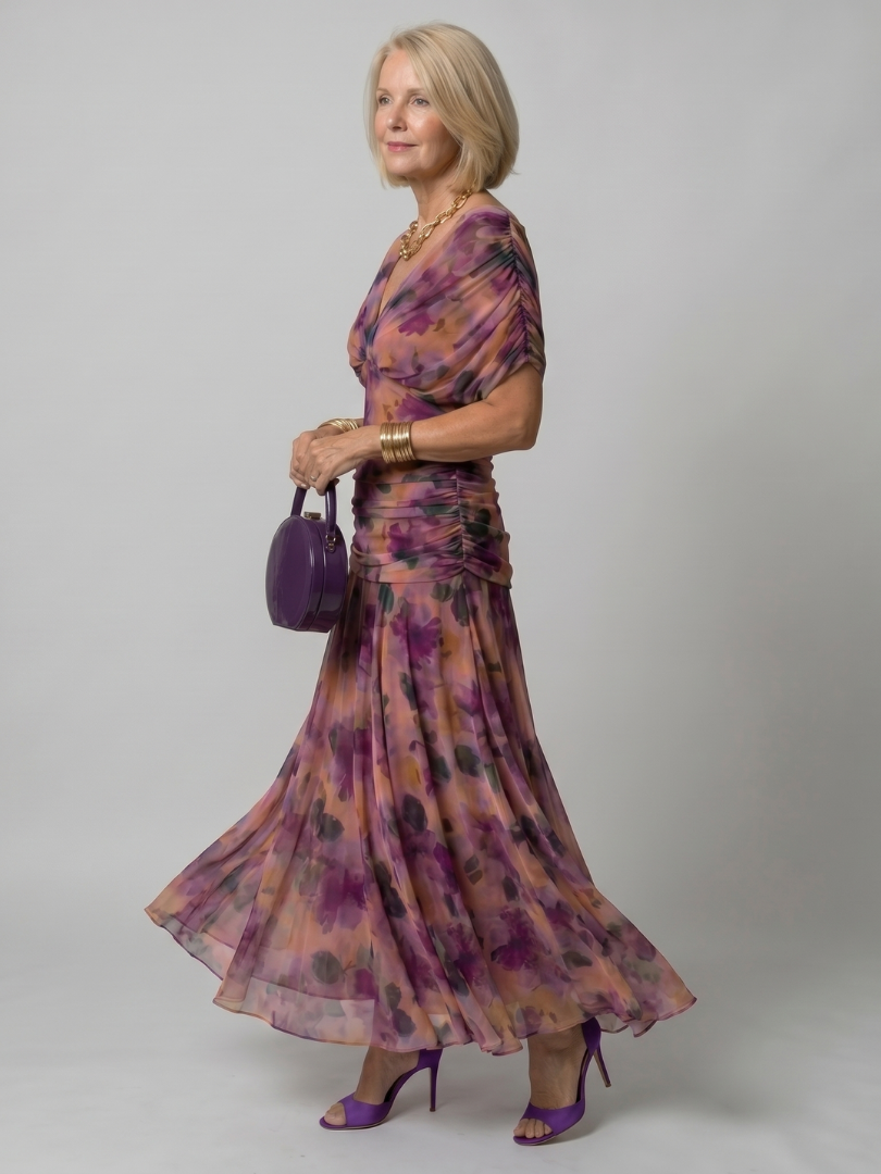 Calen midi dress