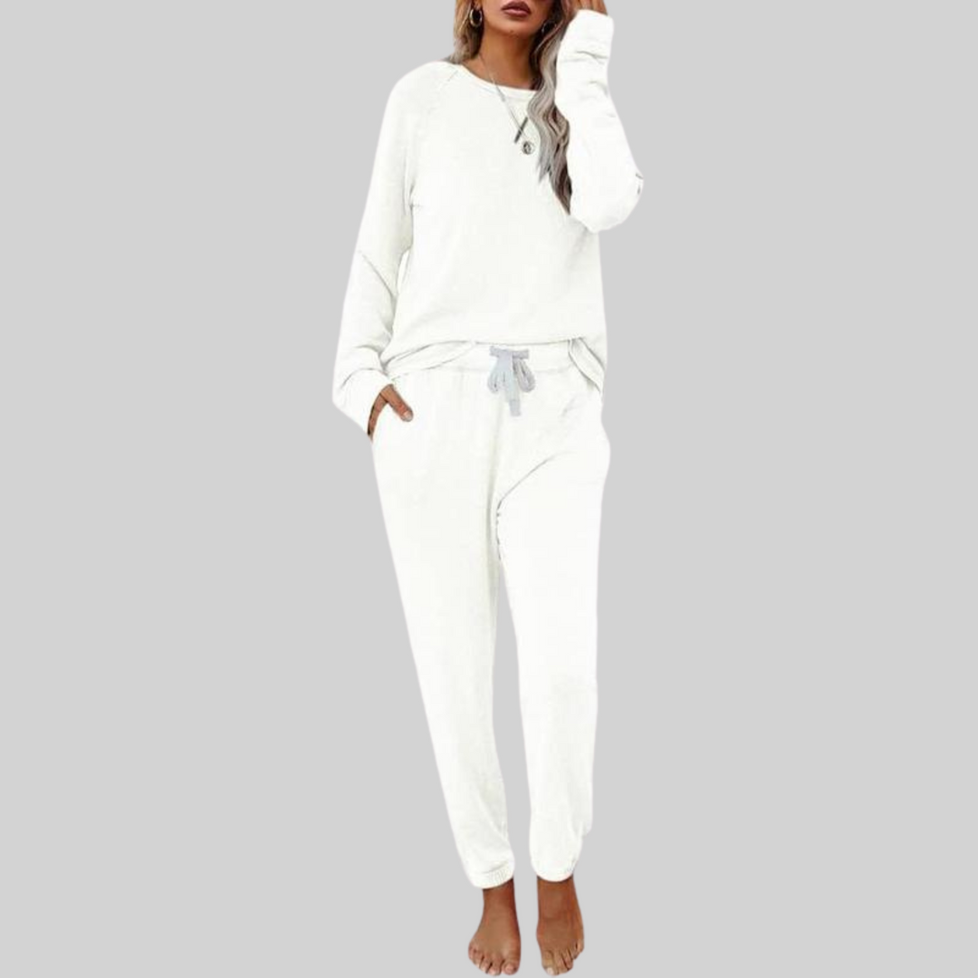 Leanna | Casual Long Sleeve Sweatsuit Set